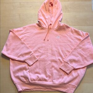 Under Armour woman’s coral Hoodie